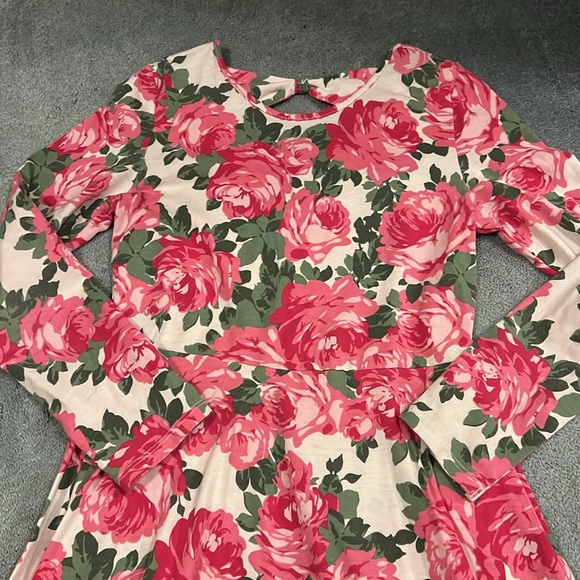 Girls Floral Dress - Picture 2 of 5